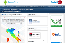 Web application simulatore fotovoltaico