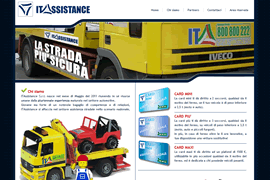 Sito web soccorso stradale ITAssistance