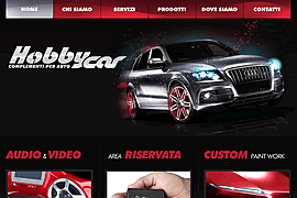 Sito web aziendale Hobby Car Avellino