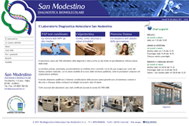 Realizzazione sito web Diagnostica San Modestino